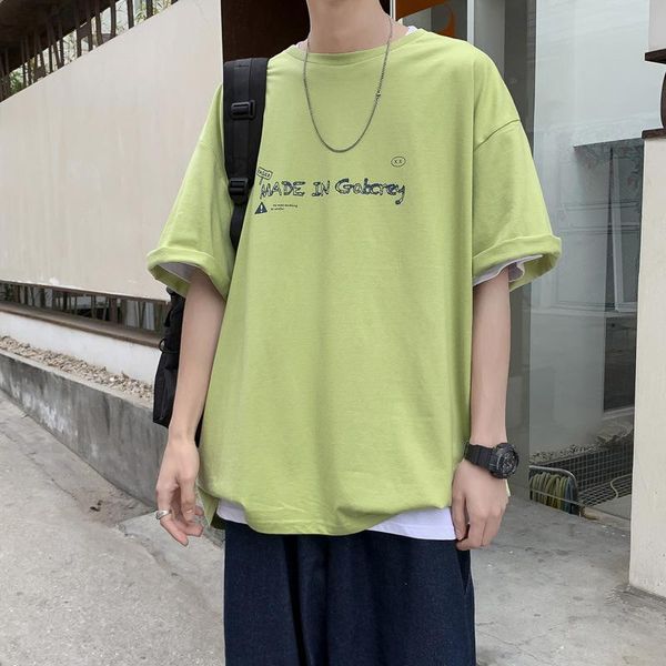 men's t-shirts five-point short-sleeved t-shirt loose large size summer of the sleeve casual men's/women's half-sleeved shirt, White;black
men's t-shirts five-point short-sleeved t-shirt loose large size summer of the sleeve casual men's/women's half-sleeved shirt, White;black