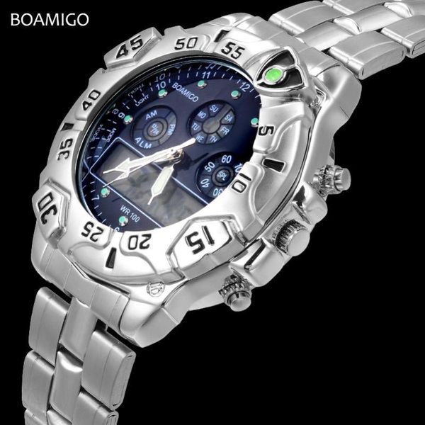 wristwatches boamigo brand waterproof watches for men sports wind watch calendar alarm, Slivery;brown
wristwatches boamigo brand waterproof watches for men sports wind watch calendar alarm, Slivery;brown