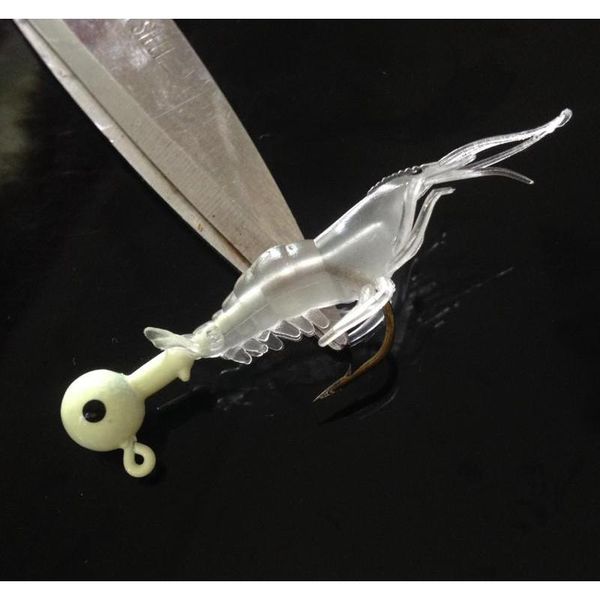 1pc 5g & 6.35g luminous shrimp jigs fishing hooks lead + pvc fishing lure soft baits & lures pesca fishing tackle jllyex sport777
1pc 5g & 6.35g luminous shrimp jigs fishing hooks lead + pvc fishing lure soft baits & lures pesca fishing tackle jllyex sport777