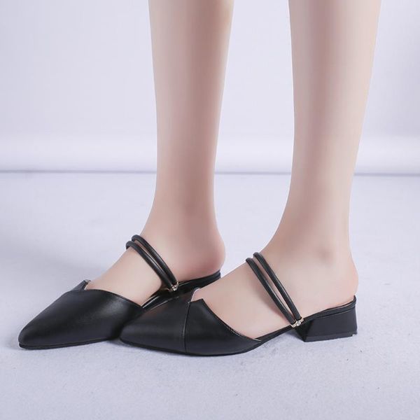 sagace new fashion simple women's casual solid color shoes female pointed toe square high heel non-slip sandals summer 2021 j30, Black
sagace new fashion simple women's casual solid color shoes female pointed toe square high heel non-slip sandals summer 2021 j30, Black