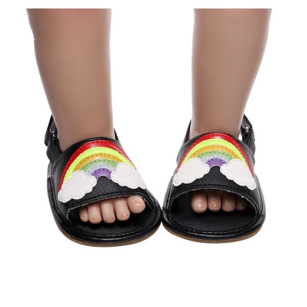 summer toddler infant baby boys girls rainbow printed pu leather prewalker cute open toe soft-soled beach first walkers shoes#p4
summer toddler infant baby boys girls rainbow printed pu leather prewalker cute open toe soft-soled beach first walkers shoes#p4