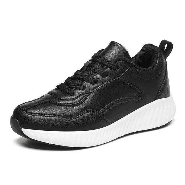autumn and winter leather flat sports sho women's casual light running black work single
autumn and winter leather flat sports sho women's casual light running black work single