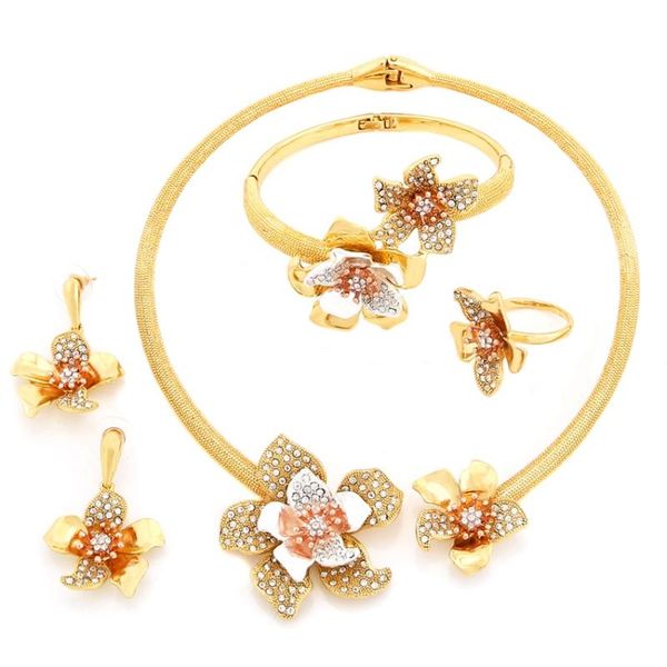 earrings & necklace fashion dubai gold jewelry set plated wedding bridal hs18072405, Silver
earrings & necklace fashion dubai gold jewelry set plated wedding bridal hs18072405, Silver