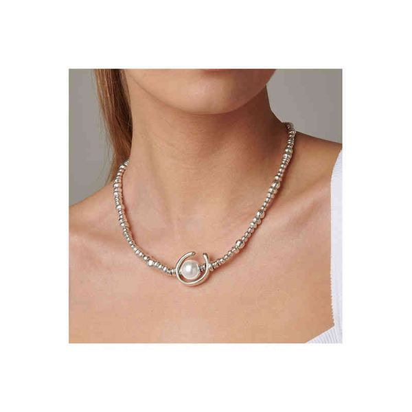spain unode50 pearl necklace exaggerated temperament ins fashion couple gift, Silver
spain unode50 pearl necklace exaggerated temperament ins fashion couple gift, Silver