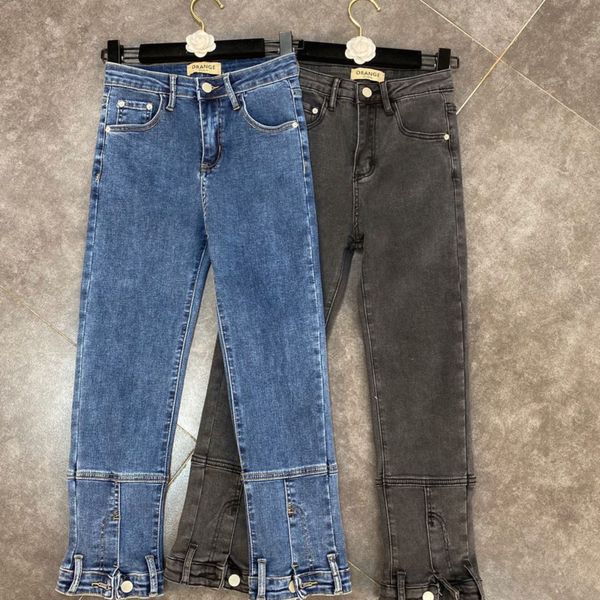 2021 spring new arrival solid color nature waist leg sew high street style buckles denim jeans zthn, Blue
2021 spring new arrival solid color nature waist leg sew high street style buckles denim jeans zthn, Blue