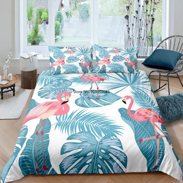 bedding sets 3d printed duvet cover set pink flamingo 2/3pc tropical plant with pillowcase for girls and women decorate rooms
bedding sets 3d printed duvet cover set pink flamingo 2/3pc tropical plant with pillowcase for girls and women decorate rooms