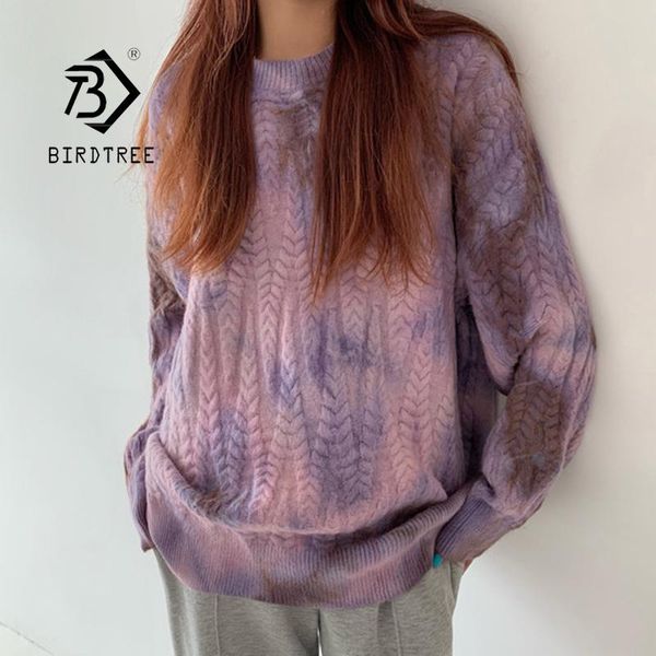 women's sweaters 2021 winter women vintage tie dye oversize sweater warm thick purple pullovers batwing sleeve fall knitted outwear t0, White;black
women's sweaters 2021 winter women vintage tie dye oversize sweater warm thick purple pullovers batwing sleeve fall knitted outwear t0, White;black