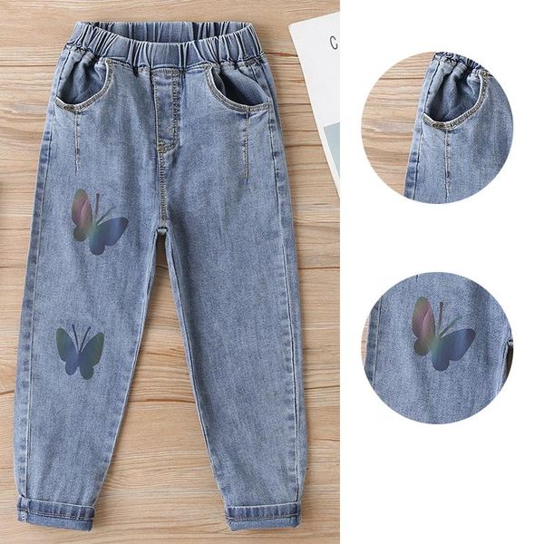 4-12 years old girl jeans boy jeans hole graffiti casual pants children pants fashion versatile, Blue
4-12 years old girl jeans boy jeans hole graffiti casual pants children pants fashion versatile, Blue