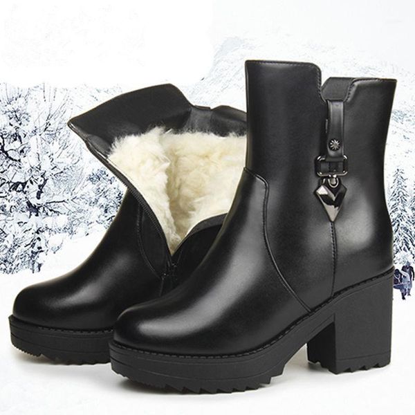 boots 2021 women ankle botas mujer leather drop winter with fur ladies shoes plus size black11, Black
boots 2021 women ankle botas mujer leather drop winter with fur ladies shoes plus size black11, Black