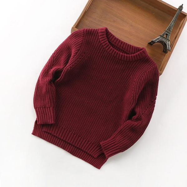 pullover winter boys clothes knit sweaters solid color autumn girls knitted sweater o-neck thermal clothing for children, Blue
pullover winter boys clothes knit sweaters solid color autumn girls knitted sweater o-neck thermal clothing for children, Blue