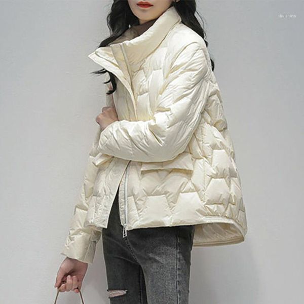 women's down & parkas 2021 spring winter women thick jacket female cotton padded ladies solid color short coat slim warm outwear q123, Black
women's down & parkas 2021 spring winter women thick jacket female cotton padded ladies solid color short coat slim warm outwear q123, Black