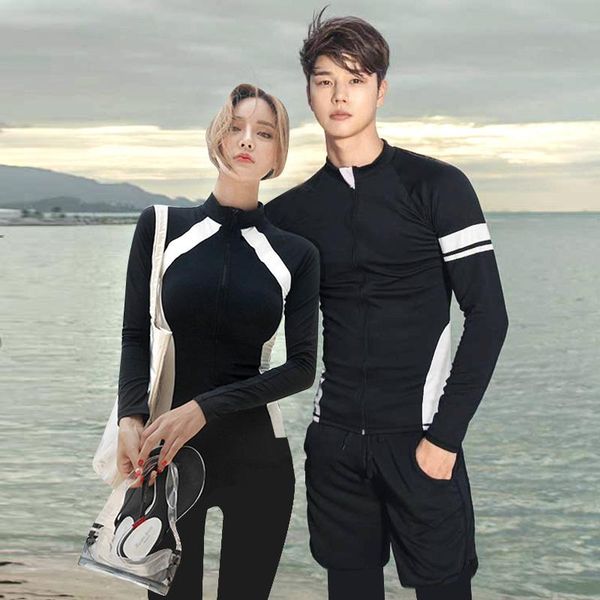 swim wear diving suit zipper split long-sleeved long trousers swimsuit fashion summer sun protection quick-drying couple men and
swim wear diving suit zipper split long-sleeved long trousers swimsuit fashion summer sun protection quick-drying couple men and