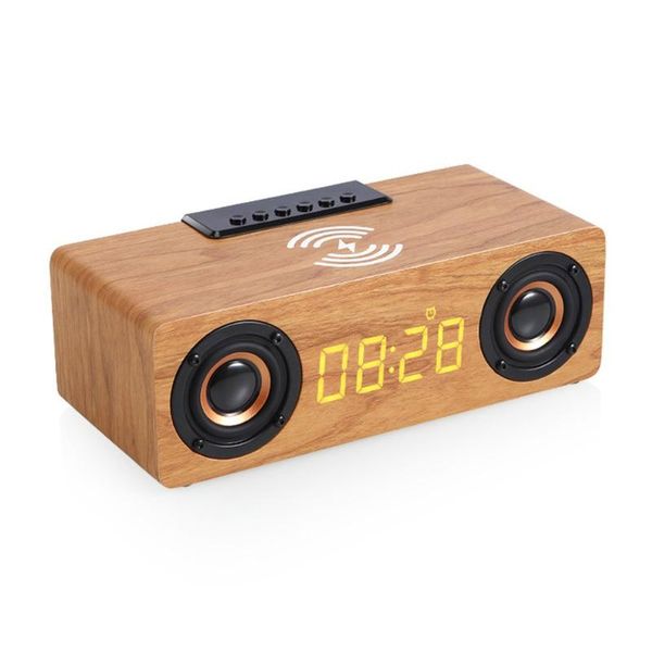 portable speakers wood bluetooth speaker alarm clock wireless charger multi-function subwoofer for computer aux
portable speakers wood bluetooth speaker alarm clock wireless charger multi-function subwoofer for computer aux