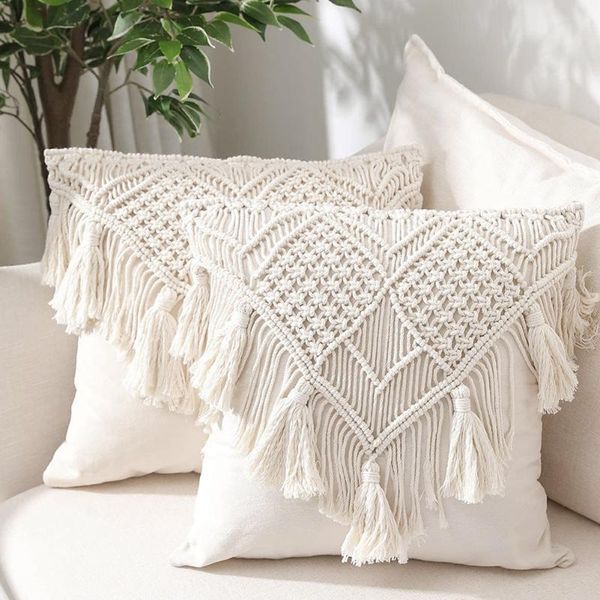 cushion/decorative pillow cushion cover square cases covers 100% cotton with woven tassels decorative pillowcase for bed sofa couch bench 45
cushion/decorative pillow cushion cover square cases covers 100% cotton with woven tassels decorative pillowcase for bed sofa couch bench 45