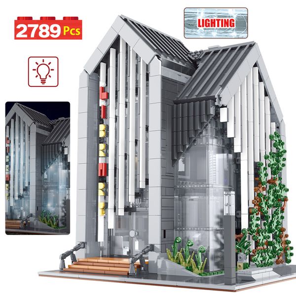 2789pcs City Street View Series Modern Library MOC Building Blocks with Light House Architecture Model Bricks Toys for Children
2789pcs City Street View Series Modern Library MOC Building Blocks with Light House Architecture Model Bricks Toys for Children