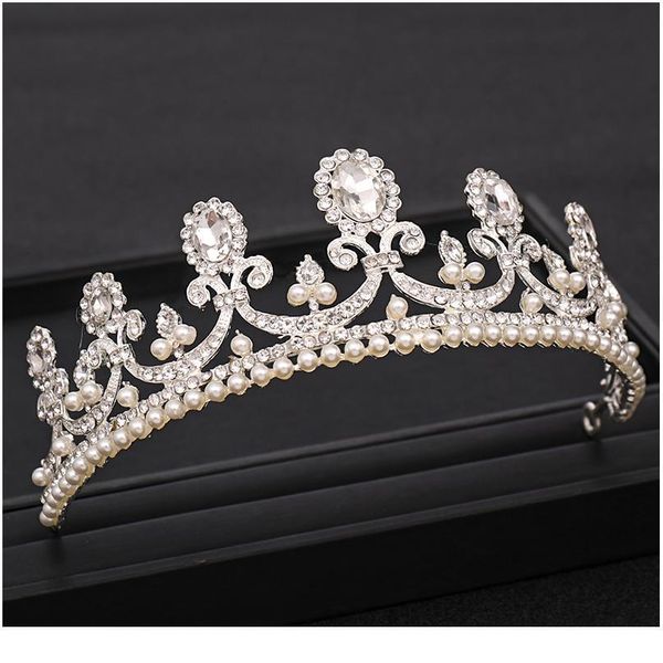 trendy wedding crown baroque crystal pearl rhinestone crown wedding hair accessories hair band bridal crown accessories qylzzz, Silver
trendy wedding crown baroque crystal pearl rhinestone crown wedding hair accessories hair band bridal crown accessories qylzzz, Silver