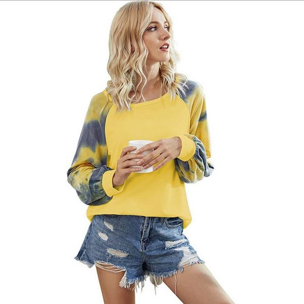women's hoodies & sweatshirts 2021 autumn womens multicolor casual long sleeve round collar sweatshirt loose printed tie dyeing hoodie, Black
women's hoodies & sweatshirts 2021 autumn womens multicolor casual long sleeve round collar sweatshirt loose printed tie dyeing hoodie, Black