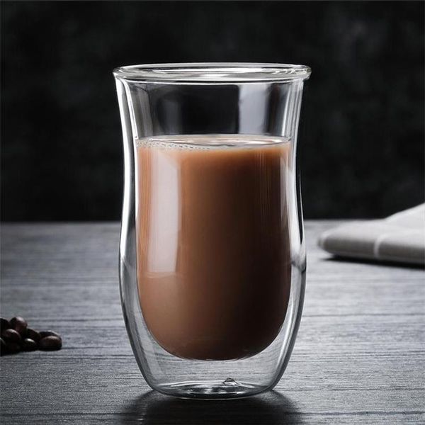 wine glasses 100/250ml double wall transparent heat-resisting coffee mug water cup milk tea juice breakfast espresso cafe beer glass
wine glasses 100/250ml double wall transparent heat-resisting coffee mug water cup milk tea juice breakfast espresso cafe beer glass