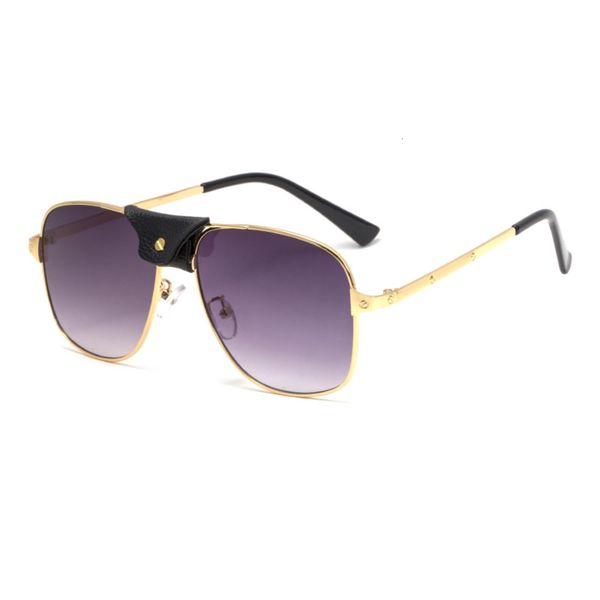 2020 new sunglasses men's esw00275 steampunk leather decorative sunglasses, White;black
2020 new sunglasses men's esw00275 steampunk leather decorative sunglasses, White;black