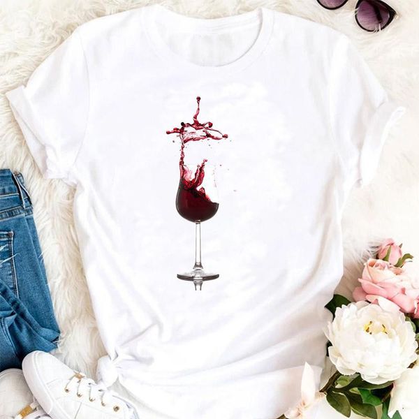 women's t-shirt women summer 2021 trend short sleeve cute clothes wine tshirts cartoon fashion stylish t lady print tee, White
women's t-shirt women summer 2021 trend short sleeve cute clothes wine tshirts cartoon fashion stylish t lady print tee, White