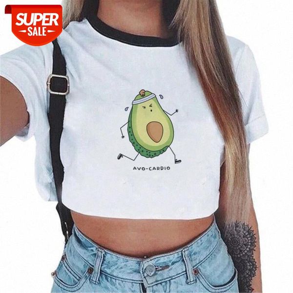 2020 kawaii vogue cartoon avocado print short sleeve tshirt women small fresh casual vegan tees crop female tumblr t-shirt #o87z, White
2020 kawaii vogue cartoon avocado print short sleeve tshirt women small fresh casual vegan tees crop female tumblr t-shirt #o87z, White