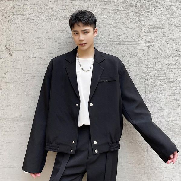 spring autumn clothing men japan korea streetwear vintage loose casual short jacket male retro fashion coat, Black;brown
spring autumn clothing men japan korea streetwear vintage loose casual short jacket male retro fashion coat, Black;brown