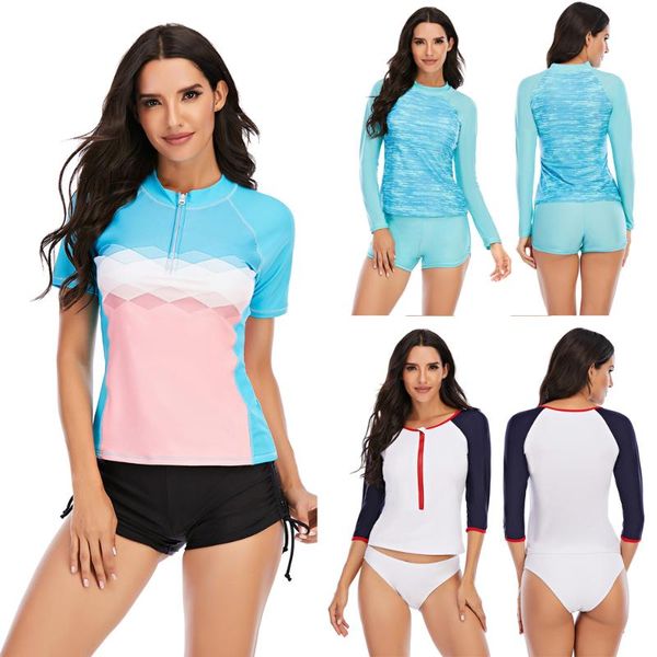 sports swimwear short/long sleeve rashguard women swimsuit surfing rash guard running biking shirt rashguards diving shirt
sports swimwear short/long sleeve rashguard women swimsuit surfing rash guard running biking shirt rashguards diving shirt
