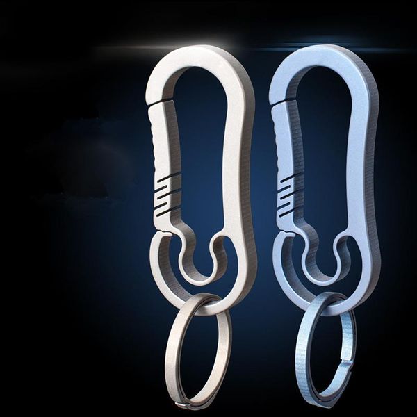 keychains titanium alloy quick release keychain for camping backpack car keys etc, Silver
keychains titanium alloy quick release keychain for camping backpack car keys etc, Silver
