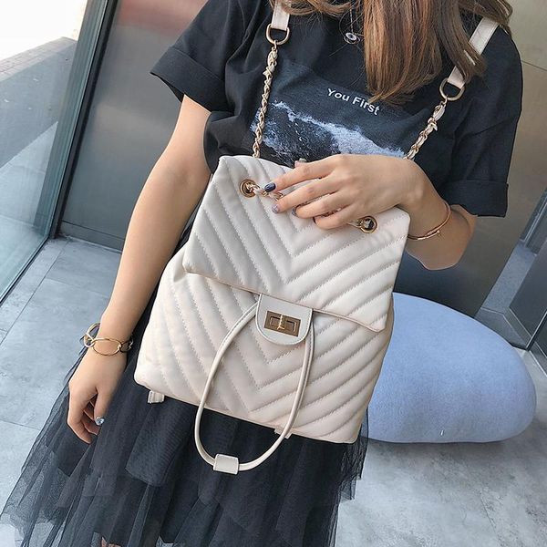 backpack style nigedu women design chain shoulder bag pu leather plaid schoolbag bagpacks fashion travel green daypack black
backpack style nigedu women design chain shoulder bag pu leather plaid schoolbag bagpacks fashion travel green daypack black