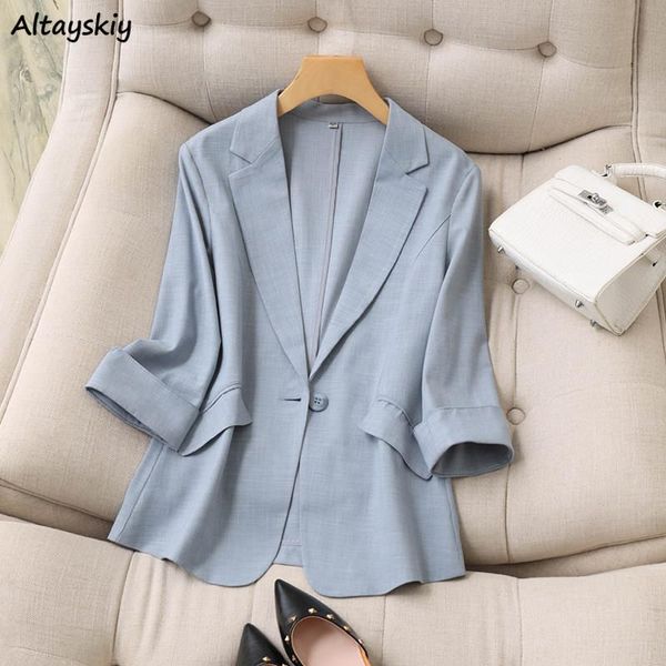 women's suits & blazers women solid slit fashion teens all-match streetwear casual slim chic temper three quarter sleeve plus size xs-3, White;black
women's suits & blazers women solid slit fashion teens all-match streetwear casual slim chic temper three quarter sleeve plus size xs-3, White;black