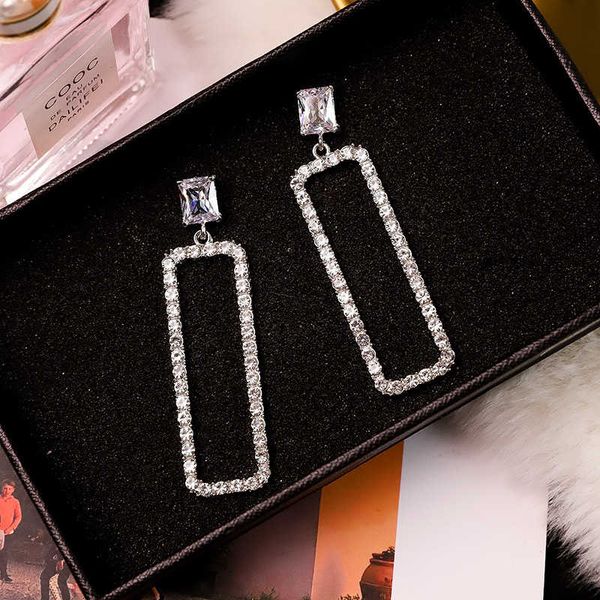 a1333 jewelry crystal long earrings geometric earrings fashion exquisite earrings female, Golden
a1333 jewelry crystal long earrings geometric earrings fashion exquisite earrings female, Golden