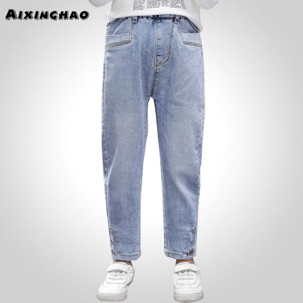 jeans girl solid color kids spring autumn children casual styel clothes for girls 6 8 10 12 14, Blue
jeans girl solid color kids spring autumn children casual styel clothes for girls 6 8 10 12 14, Blue