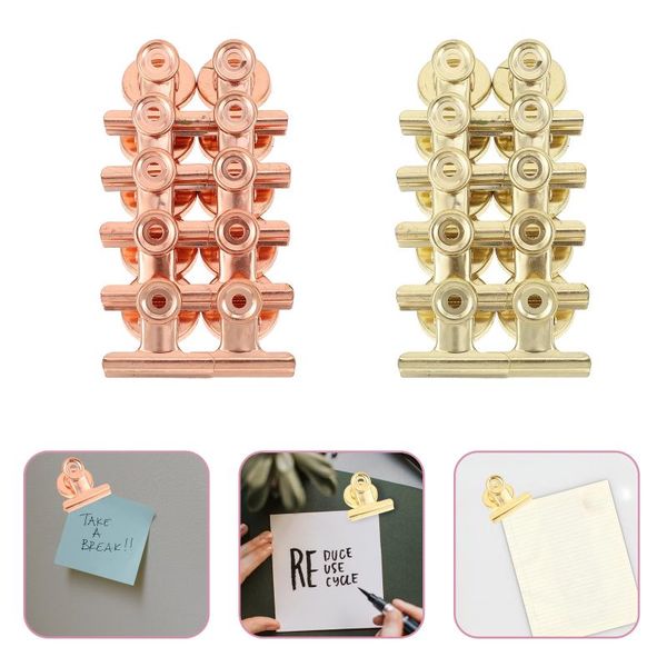 hooks & rails 20pcs magnetic refrigerator clamps memo clips (assorted color)
hooks & rails 20pcs magnetic refrigerator clamps memo clips (assorted color)