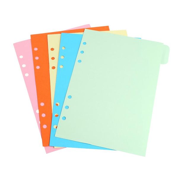 notepads 5pcs refills 6 hole blank colorful paper for a5 a6 loose leaf binder notebook, Purple;pink
notepads 5pcs refills 6 hole blank colorful paper for a5 a6 loose leaf binder notebook, Purple;pink