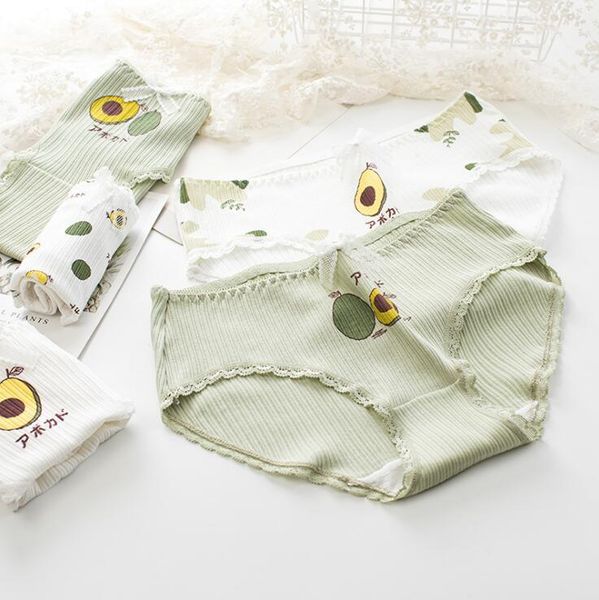 women's panties youth girls underwear cotton blend avocado sweet mid-waist briefs soft breathable women shorts underpants wholesale, Black;pink
women's panties youth girls underwear cotton blend avocado sweet mid-waist briefs soft breathable women shorts underpants wholesale, Black;pink