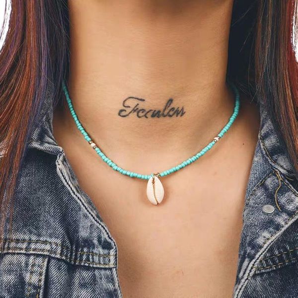 pendant necklaces bohemian natural shell green bead girls conch handmade hawaii beach seashell collar necklace jewelry for women, Silver
pendant necklaces bohemian natural shell green bead girls conch handmade hawaii beach seashell collar necklace jewelry for women, Silver