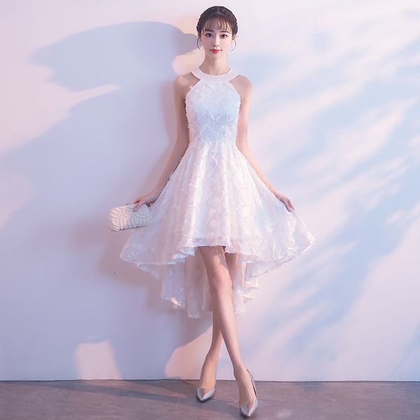 office lady elegant feather trim formal party dress white o-neck sleeveless banquet gown exquisite short front long dresses 7xuo, Blue;red
office lady elegant feather trim formal party dress white o-neck sleeveless banquet gown exquisite short front long dresses 7xuo, Blue;red