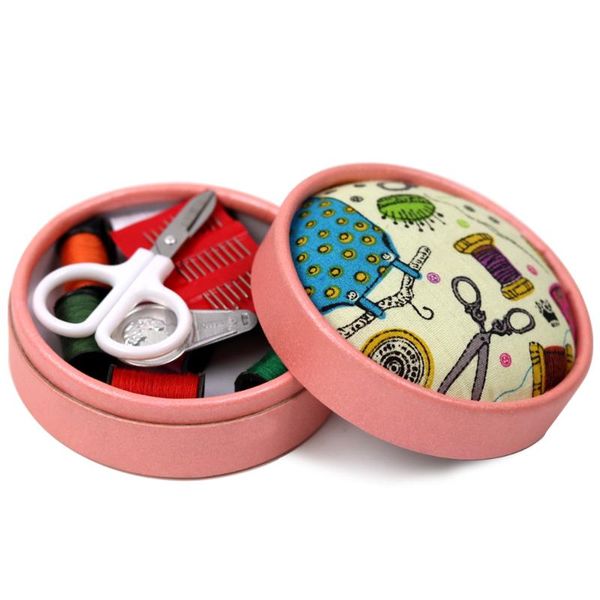 sewing notions & tools portable home travel kits box round with case embroidery thread quilting stitching, Black
sewing notions & tools portable home travel kits box round with case embroidery thread quilting stitching, Black