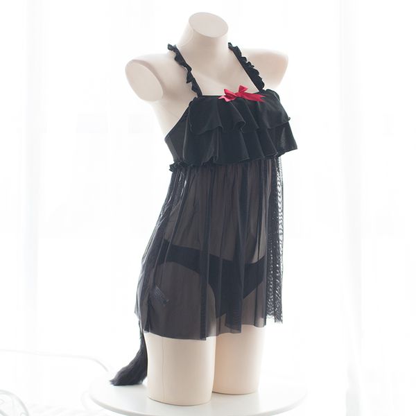 sexyy cute black cat role play erotic costumes flap design open chest halterneck anime underwear hollow panties with tail suit, Red;black
sexyy cute black cat role play erotic costumes flap design open chest halterneck anime underwear hollow panties with tail suit, Red;black