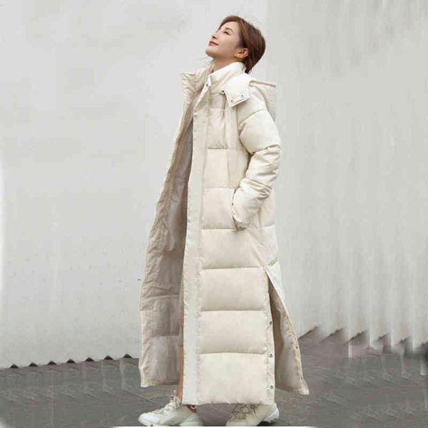 thick jacket women's winter slim long goose coat hoodie down parkas for women, Black
thick jacket women's winter slim long goose coat hoodie down parkas for women, Black