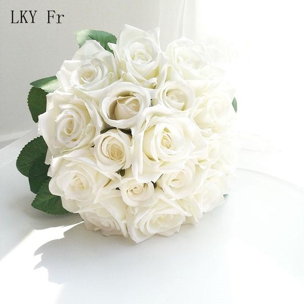 wedding flowers lky fr bridal bouquet silk roses white pink corsage bouquets for bridesmaids mariage accessories
wedding flowers lky fr bridal bouquet silk roses white pink corsage bouquets for bridesmaids mariage accessories
