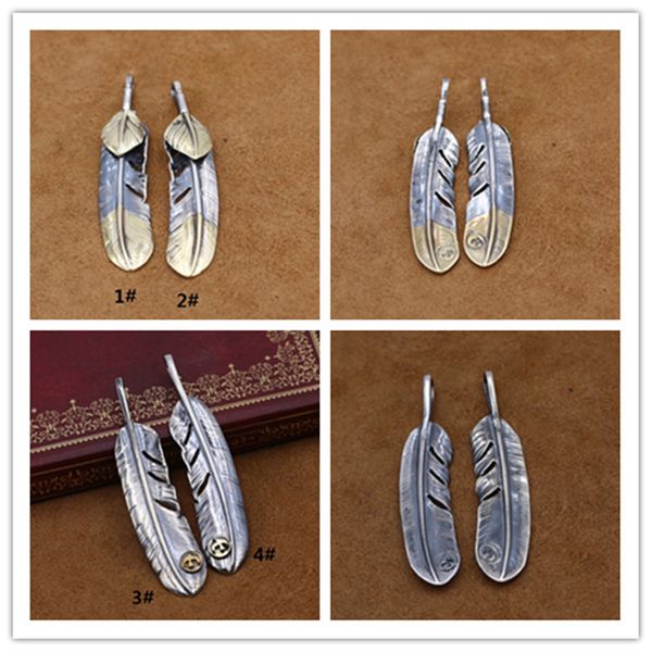 925 sterling silver handmade feather shape pendants designer jewelry antique silver crosses necklace pendants 2-tone colors without chain
925 sterling silver handmade feather shape pendants designer jewelry antique silver crosses necklace pendants 2-tone colors without chain