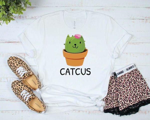 women's t-shirt cat plant gift cactus shirt woman cotton kawaii fashion o neck graphic mama tshirt plus size short sleeve tees y2k, White
women's t-shirt cat plant gift cactus shirt woman cotton kawaii fashion o neck graphic mama tshirt plus size short sleeve tees y2k, White