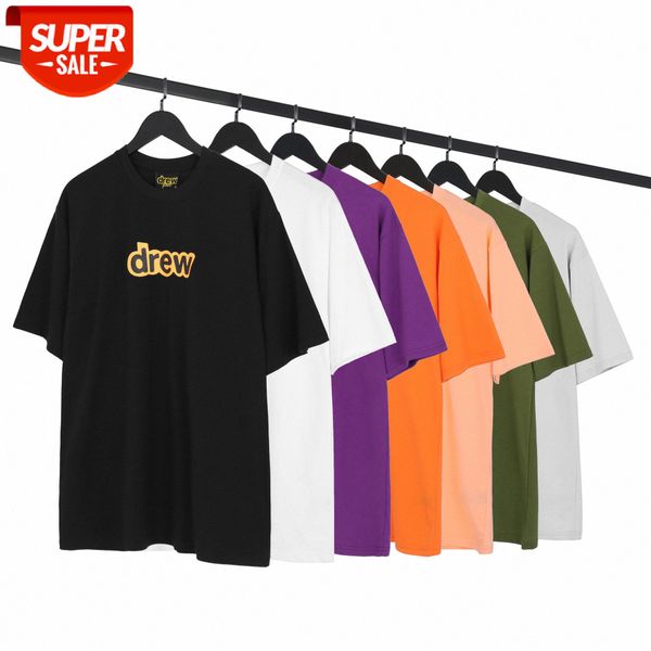 drew classic letter printing oversized version of short-sleeved t-shirt student male and female couples #k65z, White;black
drew classic letter printing oversized version of short-sleeved t-shirt student male and female couples #k65z, White;black