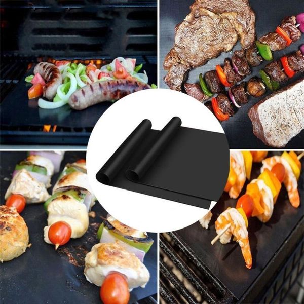 2pcs/set bbq grill mat for barbecue grill sheet cooking and baking and microwave oven use black promotion
2pcs/set bbq grill mat for barbecue grill sheet cooking and baking and microwave oven use black promotion
