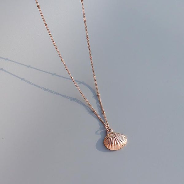 pendant necklaces titanium steel summer shell necklace for women ins french girl teen choker chain fashion jewelry trend collier wholesale, Silver
pendant necklaces titanium steel summer shell necklace for women ins french girl teen choker chain fashion jewelry trend collier wholesale, Silver
