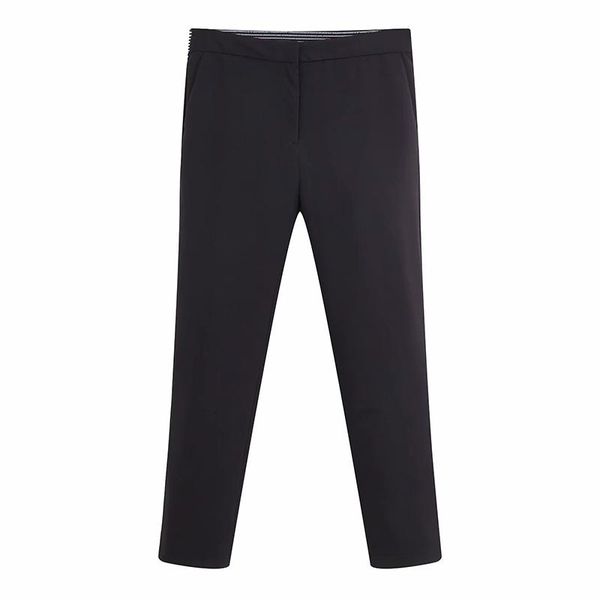 women's pants & capris women black ankle-length 2021 female casual high waist straight trousers women-s fashion solid skinny pantalon f, Black;white
women's pants & capris women black ankle-length 2021 female casual high waist straight trousers women-s fashion solid skinny pantalon f, Black;white