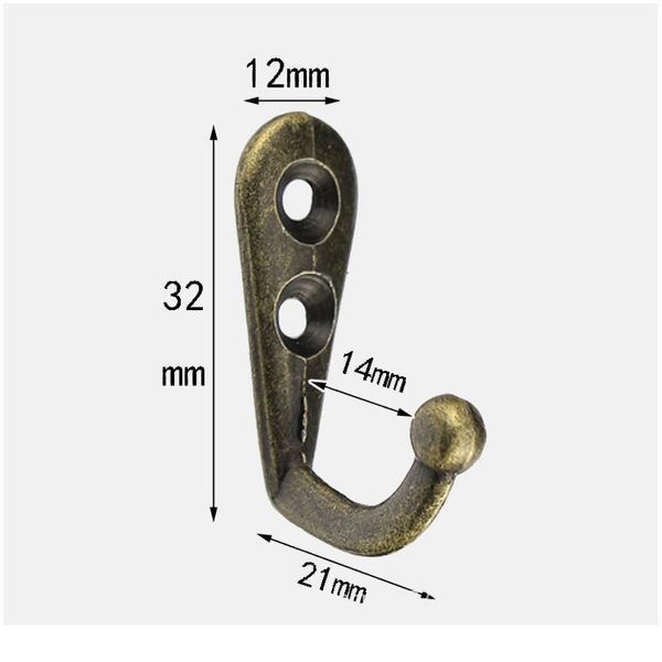 10 pcs single prong hook classical mini size key holder wall mounted retro cloth hanger for hats towels keys room o qylrty
10 pcs single prong hook classical mini size key holder wall mounted retro cloth hanger for hats towels keys room o qylrty