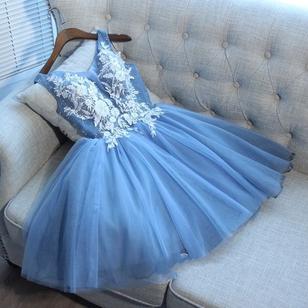 2021 robe de soriee blue bling cocktail es appliques tulle mini party short v-neck above knee lace up new q59s, Black
2021 robe de soriee blue bling cocktail es appliques tulle mini party short v-neck above knee lace up new q59s, Black