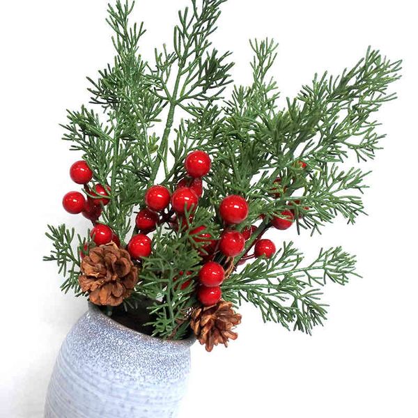 decorative imitation needle branch flower arrangement accessories multi fork red fruit oil pine and cypress
decorative imitation needle branch flower arrangement accessories multi fork red fruit oil pine and cypress